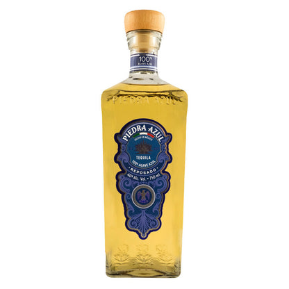 Piedra Azul Tequila Reposado 80 - 750ML - Front