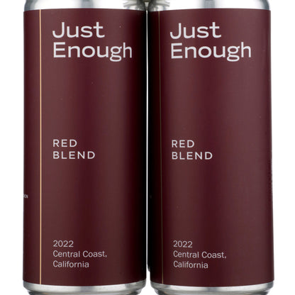 Just Enough Red Blend Central Coast 2022 - 250ML