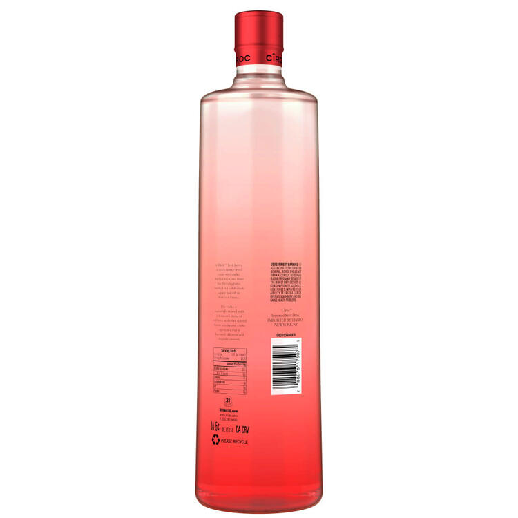 Ciroc Berry Flavored Vodka Red Berry 70 - 1.75L - Back