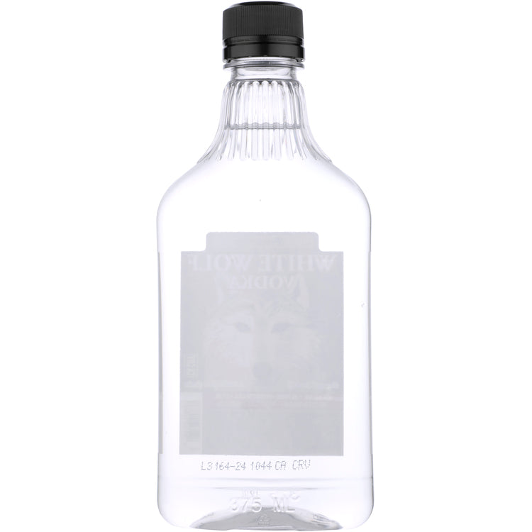 White Wolf Vodka 80 - 375ML - Back