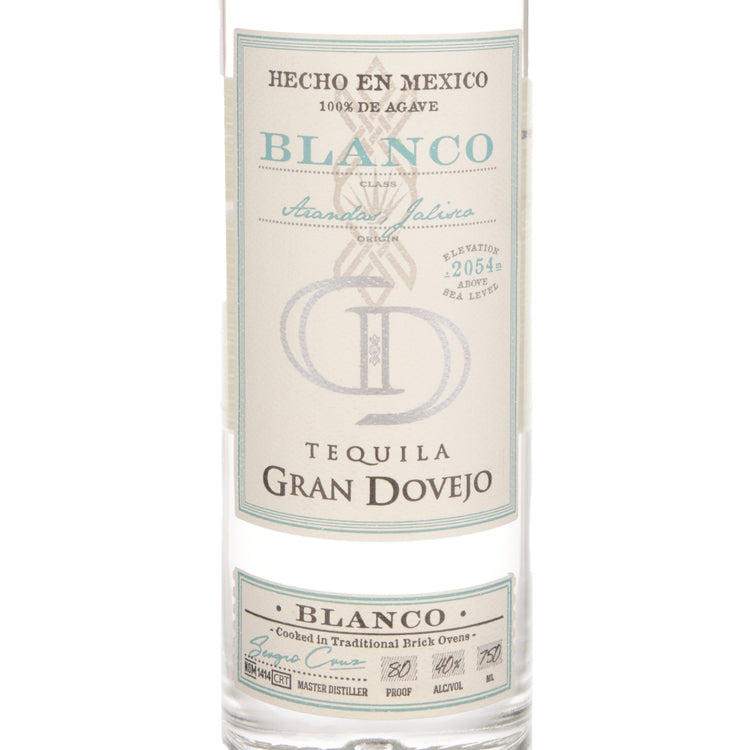 Gran Dovejo Tequila Blanco 80 - 750ML - Front Label