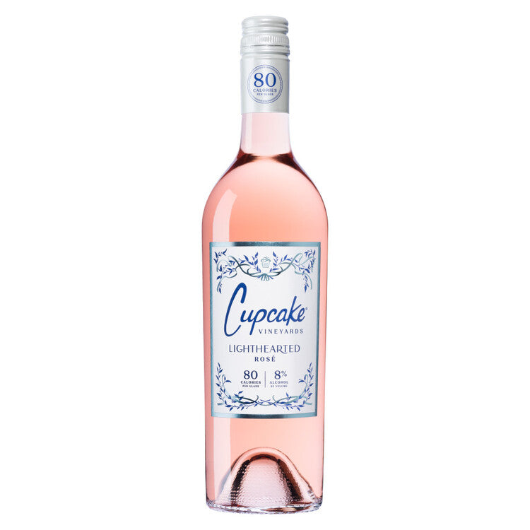 Cupcake Rose Wine Light Hearted California - 750ML