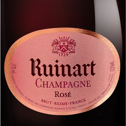 Ruinart Champagne Brut Rose - 375ML - Front Label