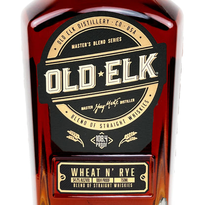 Old Elk Blended American Whiskey Wheat N' Rye 108.4 - 750ML