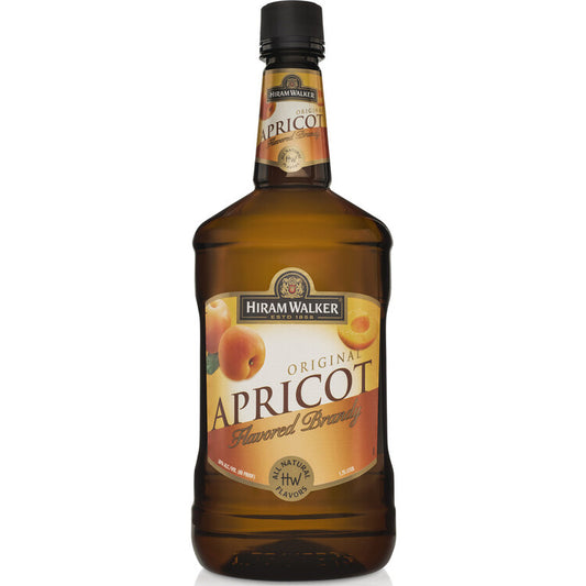 Hiram Walker Apricot Flavored Brandy 60 - 1.75L - Front