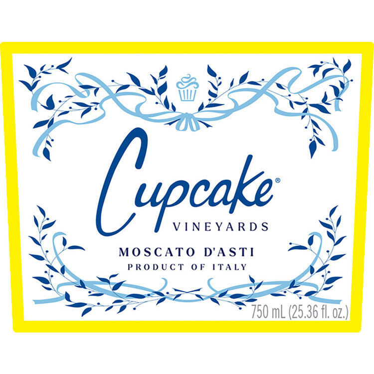 Cupcake Vineyards Moscato D'Asti - 750ML - Front Label