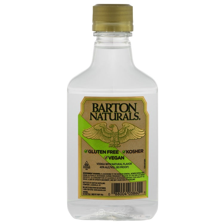Barton Vodka Naturals 80 - 200ML - Front