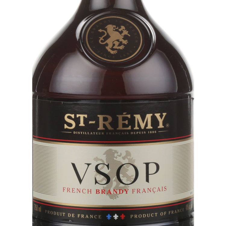 St. Remy Brandy Vsop 80 - 750ML - Front Label