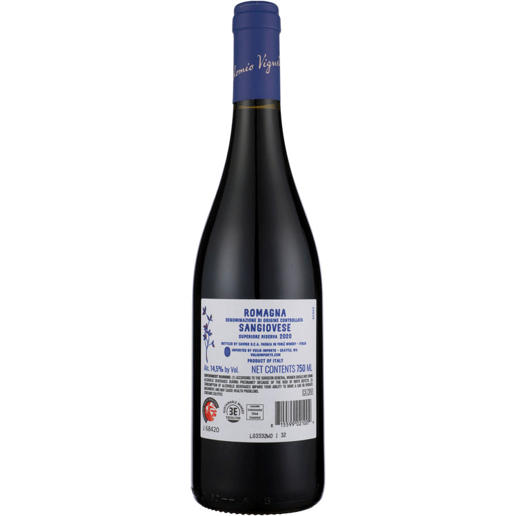 Vigneti Romio Sangiovese Di Romagna Superiore Riserva 2020 - 750ML