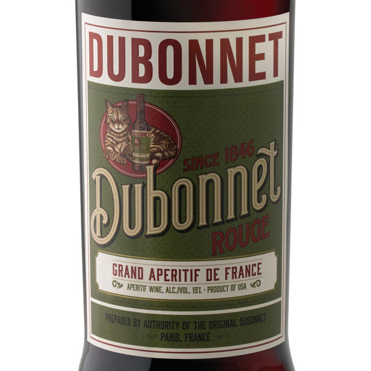 Dubonnet Grand Aperitif De France Rouge - 750ML - Front Label