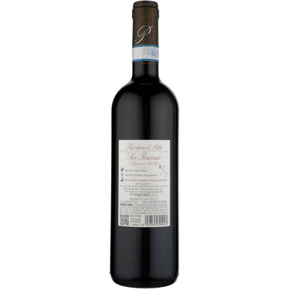 Pelassa Barbera D'Alba Superiore San Pancrazio 2021 - 750ML - Back