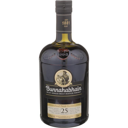 Bunnahabhain Single Malt Scotch Small Batch 25 Yr 92.6 - 750ML - Front