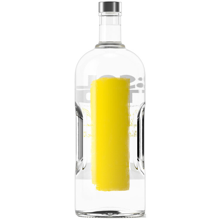 Absolut Lemon Flavored Vodka Citron 80 - 1.75L - Back