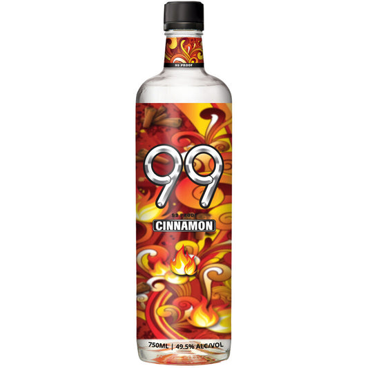 99 Brand Cinnamon Schnapps 99 - 750ML - Front