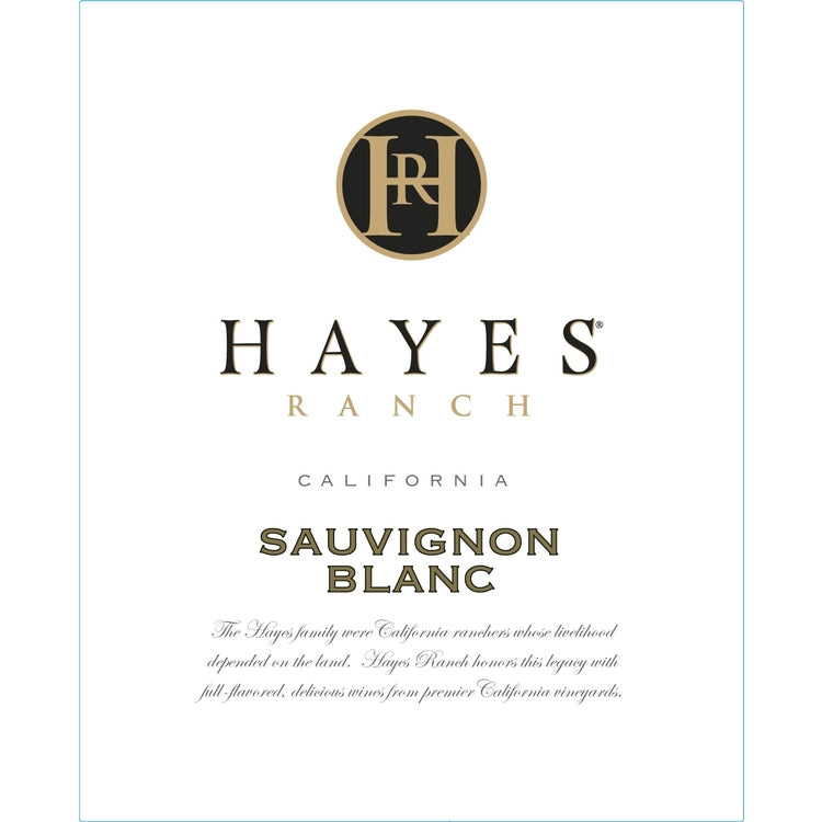 Hayes Ranch Sauvignon Blanc California - 750ML - Front