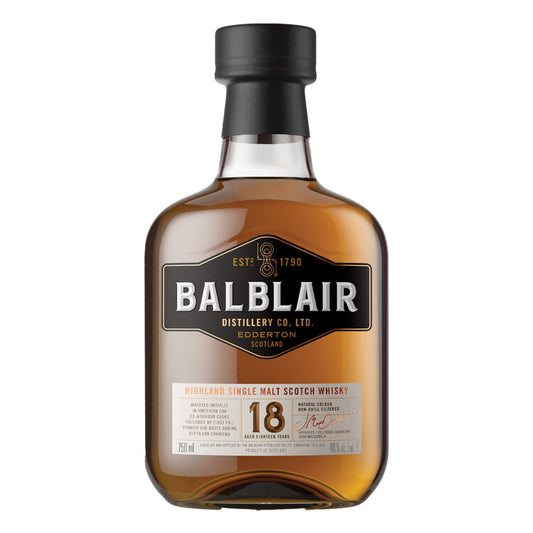 Balblair Single Malt Scotch 18 Yr 92 - 750ML