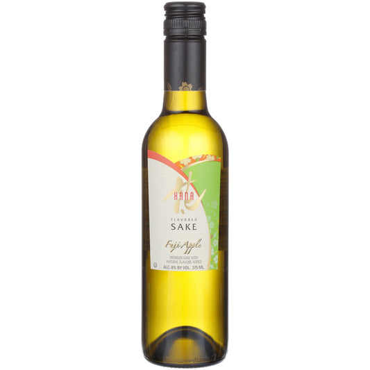 Hana Fuji Apple Flavored Sake - 375ML - Front