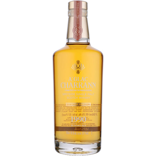 A'Glac Charrann Single Malt Scotch Secret Speyside 1990 32 Yr 97 - 700ML - Front