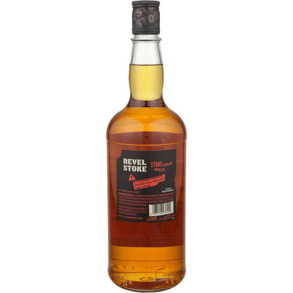 Revel Stoke Cinnamon Flavored Whiskey Hot Box 70 - 1.0L - Back