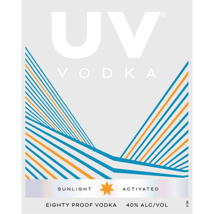 Uv Vodka 80 - 1.75L - Front Label