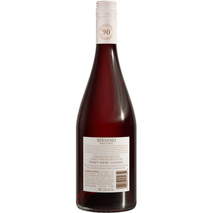 Meiomi Pinot Noir Bright California - 750ML - Back