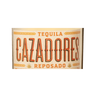 Cazadores Tequila Reposado 80 - 1.0L - Front Label