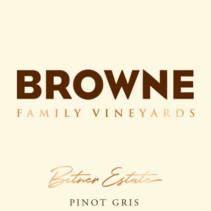 Browne Family Vineyards Pinot Gris Bitner Estate Columbia Valley 2022 - 750ML - Front Label