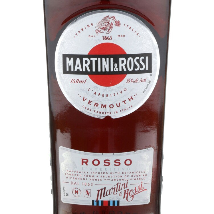 Martini Vermouth Rosso - 750ML - Front Label