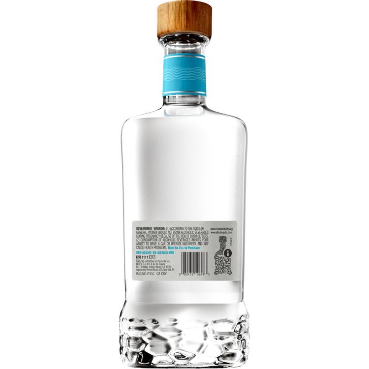 Olmeca Altos Tequila Plata 80 - 1.0L - Back
