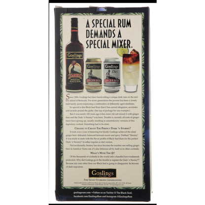 Goslings Black Rum Black Seal 80 - 750ML