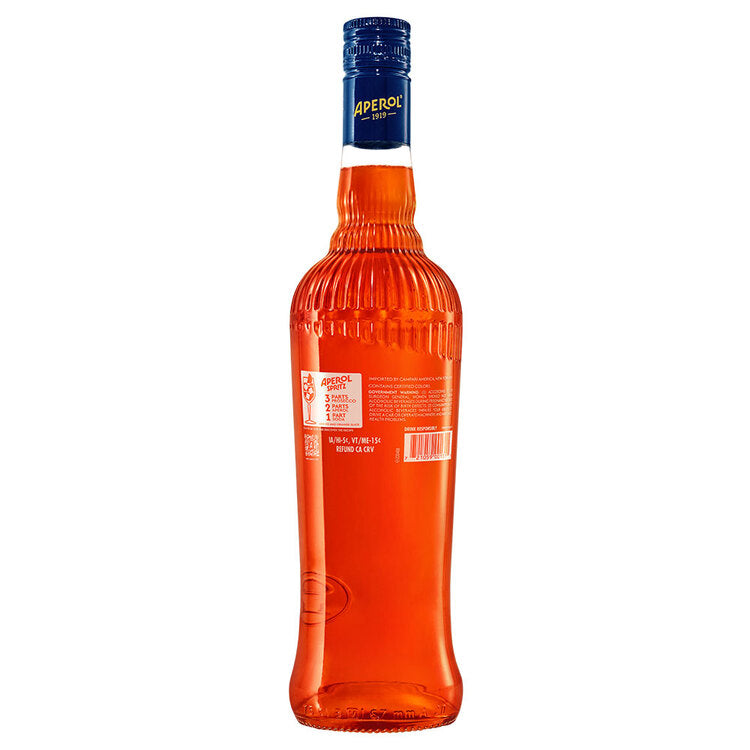 Aperol Aperitivo 22 - 750ML - Back