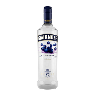 Smirnoff Blueberry Flavored Vodka 60 - 750ML