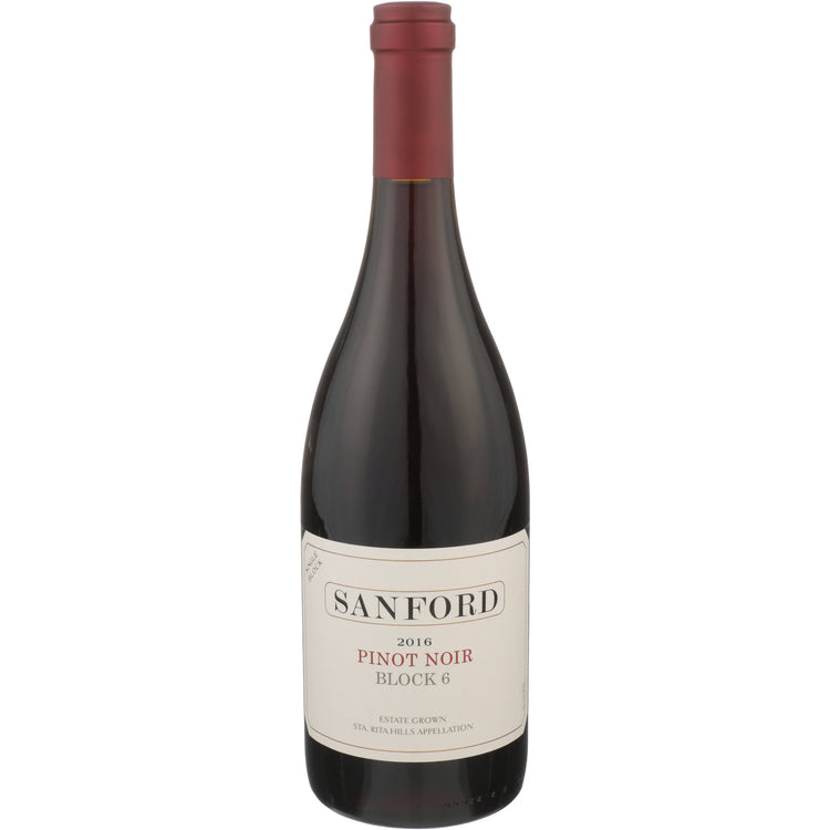 Sanford Pinot Noir Single Block 6 Sanford & Benedict Vineyard Santa Ri - 750ML - Front