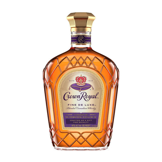 Crown Royal Canadian Whisky Fine Deluxe 80 - 750ML - Front