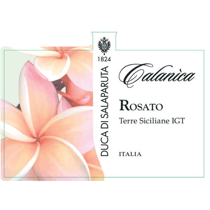 Duca Di Salaparuta Calanica Rosato Terre Siciliane 2022 - 750ML - Front Label