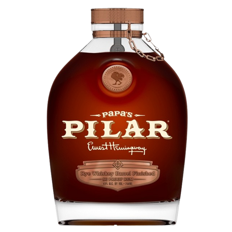 Papa's Pilar Dark Rum Finished In Rye Whiskey Barrels 86 - 750ML - Front