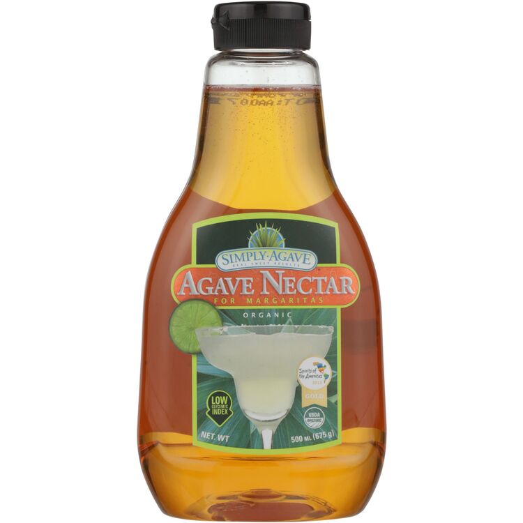 Simply Agave Light Agave Nectar Syrup - 500ML - Front