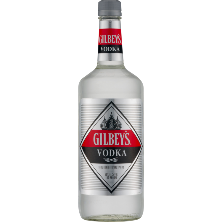 Gilbey's Vodka 80 - 1.0L - Front