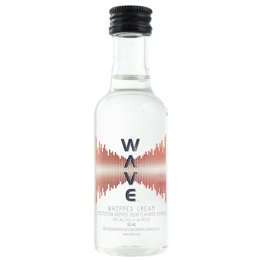 Wave Whipped Cream Flavored Vodka 60 - 50ML