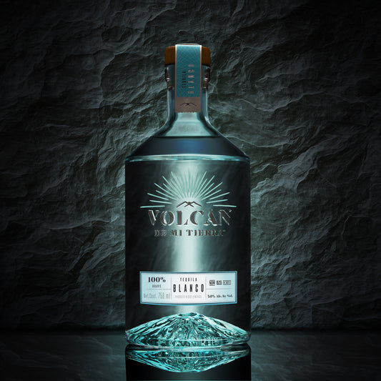 Volcan De Mi Tierra Tequila Blanco Tahona 80 - 750ML - Front