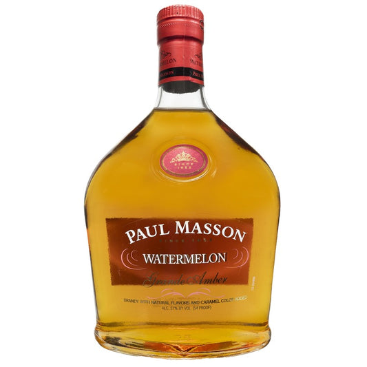 Paul Masson Watermelon Flavored Brandy Grande Amber 54 - 750ML - Front
