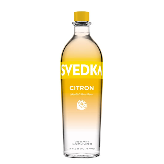 Svedka Citrus Flavored Vodka Citron 70 - 1.0L - Front