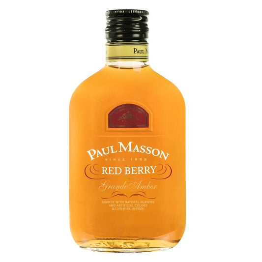Paul Masson Red Berry Flavored Brandy Grande Amber 54 - 200ML - Front