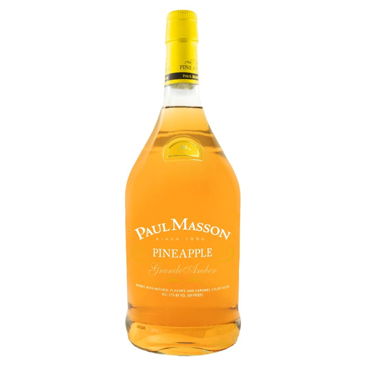 Paul Masson Pineapple Flavored Brandy Grande Amber 54 - 1.75L - Front