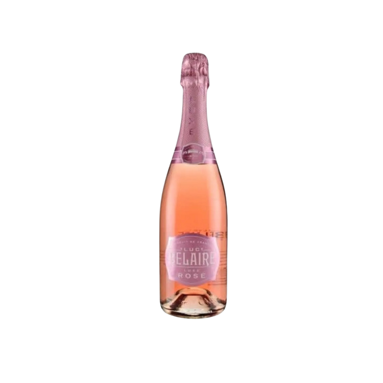 LUC BELAIRE Luc Belaire Sparkling Wine Luxe Rose France W/ Gift Tube - Front View