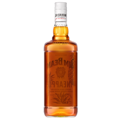 Jim Beam Pineapple Liqueur Infused With Bourbon Flavored Whiskey 65 - 1.0L