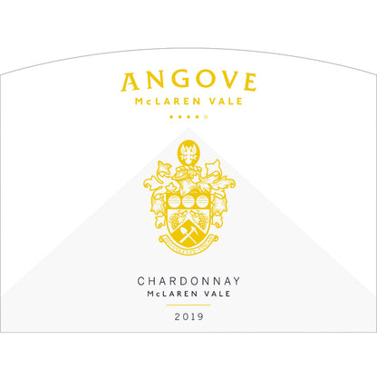 Angove Family Winemakers Chardonnay Family Crest Mclaren Vale 2019 - 750ML