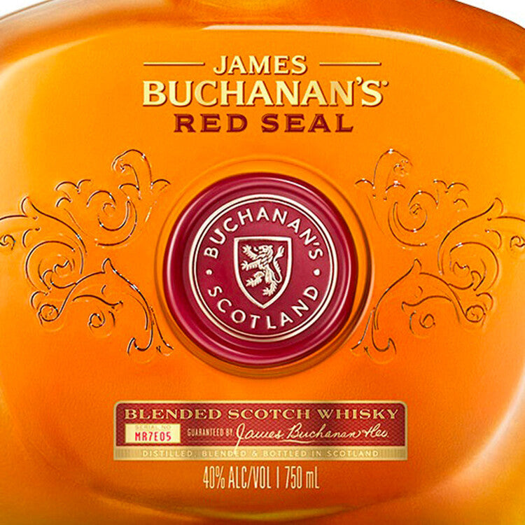 Buchanan's Blended Scotch Red Seal 80 - 750ML - Front Label