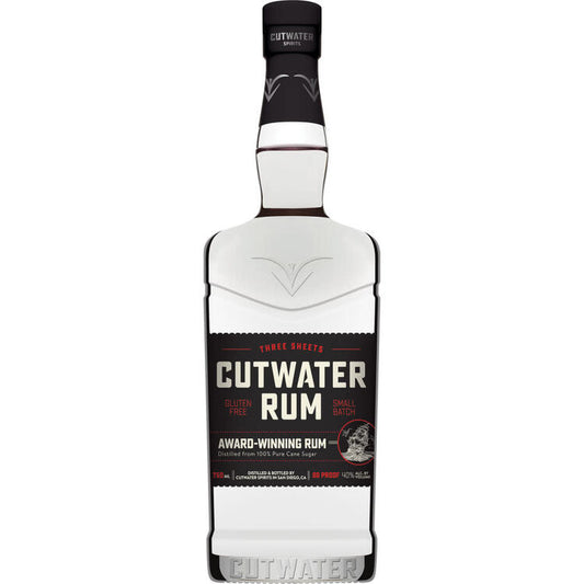 Cutwater Rum Three Sheets 80 - 750ML - Front