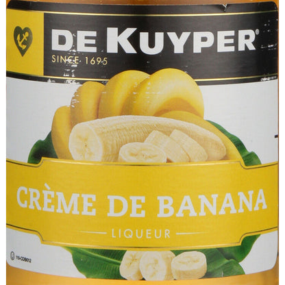 Dekuyper Creme De Banane 48 - 750ML - Front Label